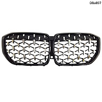 Νεφρά ρύθμισης Diamond chrome BMW X5 G05 2018-2023 - DBa897 - Sellzone.bg Νεφρά ρύθμισης Diamond chrome BMW X5 G05 2018-2023 - DBa897